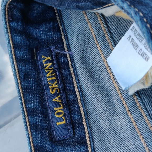 Lucky brand womens Lola skinny jeans size 8/29 color blue - Picture 11 of 13